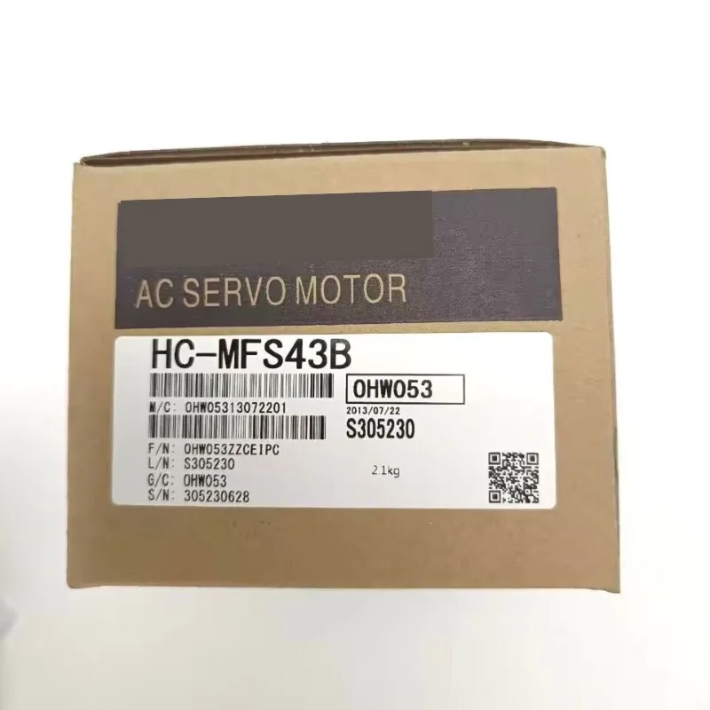 HC-MFS43B AC Motor, novo, em estoque