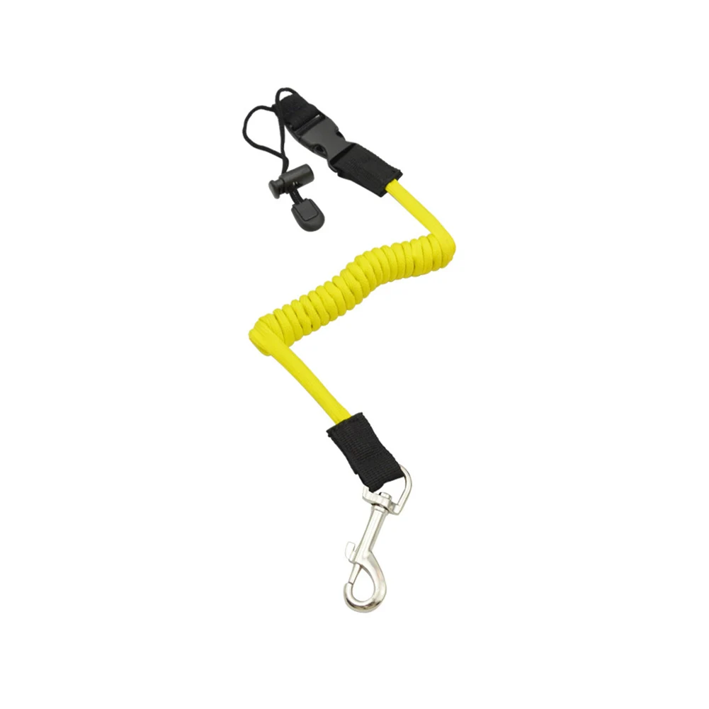 Part Paddle Leash Useful Boat Paddle Leash Coiled Fishing Rod Functional Paddle Leash Professional Quick Rebound