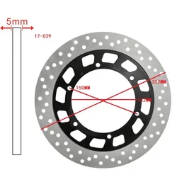 Motorcycle Front Brake Disc Rotor For Yamaha XT600E XT 600 E 95-2004 XP500 TMAX 01-03 V-Max YMX1200 85-03 XV250 Virago 250 95-09