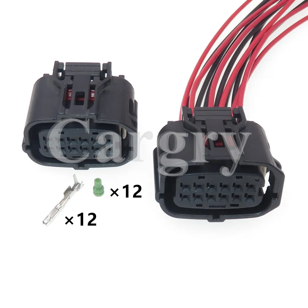 

1 Set 12P 6189-1128 Automotive Connetor Harness Waterproof Socket AC Assembly 91980-12356 9098012356