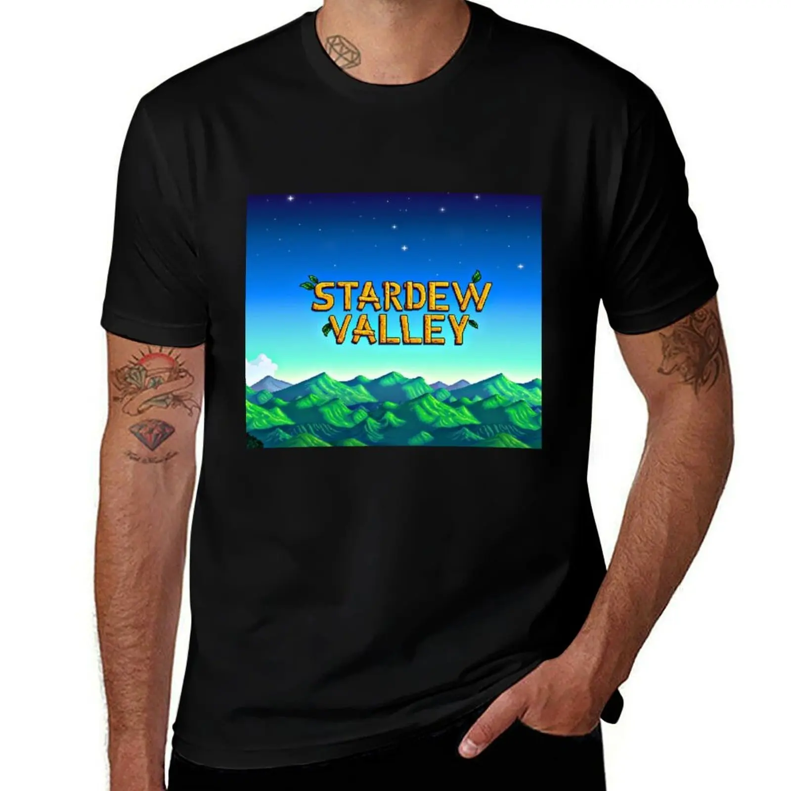 

Stardew valley title T-Shirt Essential Solid Color T-Shirt