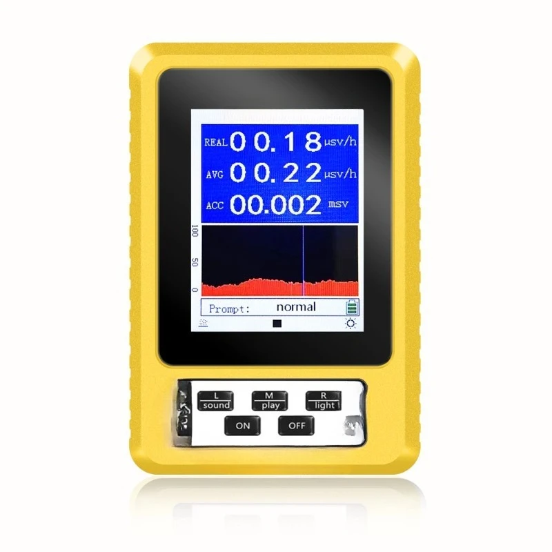 

Geiger counter, Geiger nuclear radiation detector, ionizing radiation tester
