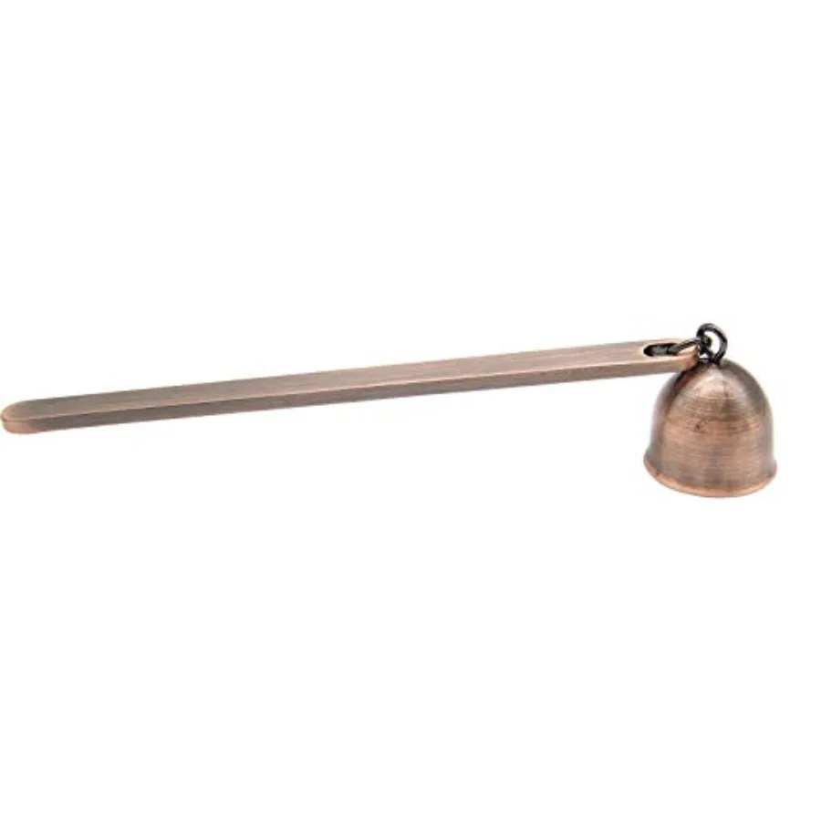

Candle Snuffer, Red Copper, Decorative Candle Snuffers Wick Snuffer Candle Accessory with Long Handle Classic Beauty AS Unique