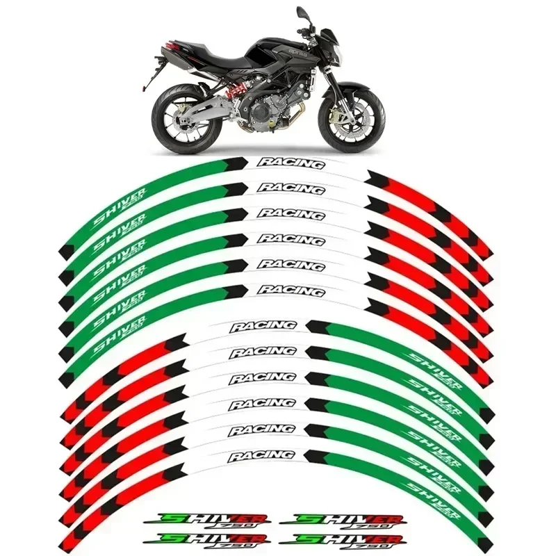 

For Aprilia SHIVER 750 Motorcycle Motor Parts Contour Wheel Decoration Decal Sticker - F