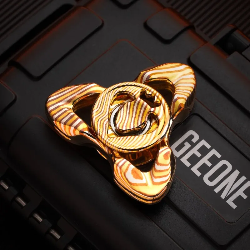 TIGO Production Apophis EDC Fidget Spinner Metal Fidget Toys Antistress for Adults