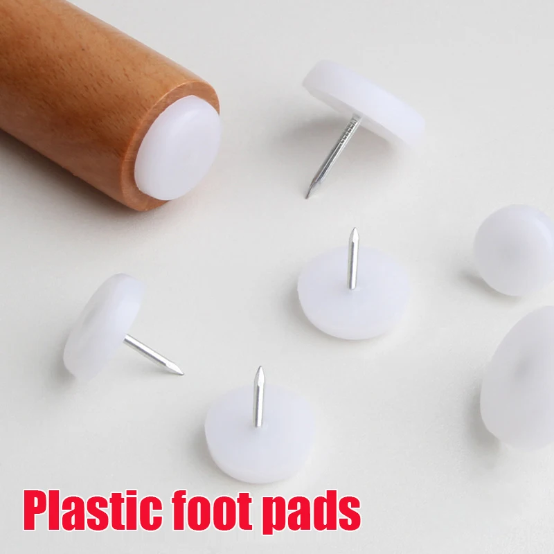 

14/18/20/28mm Furniture Feet Pads Anti-slip Silent Chair Foot Mats Plastic Floor Protector Household Table Chair Leg Cover