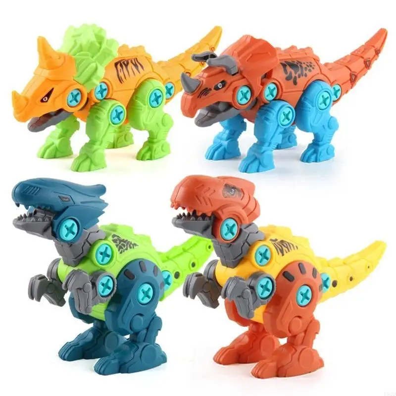 

F62D Children Dinosaur Construction Dino Building Toy Set with Electric Drill