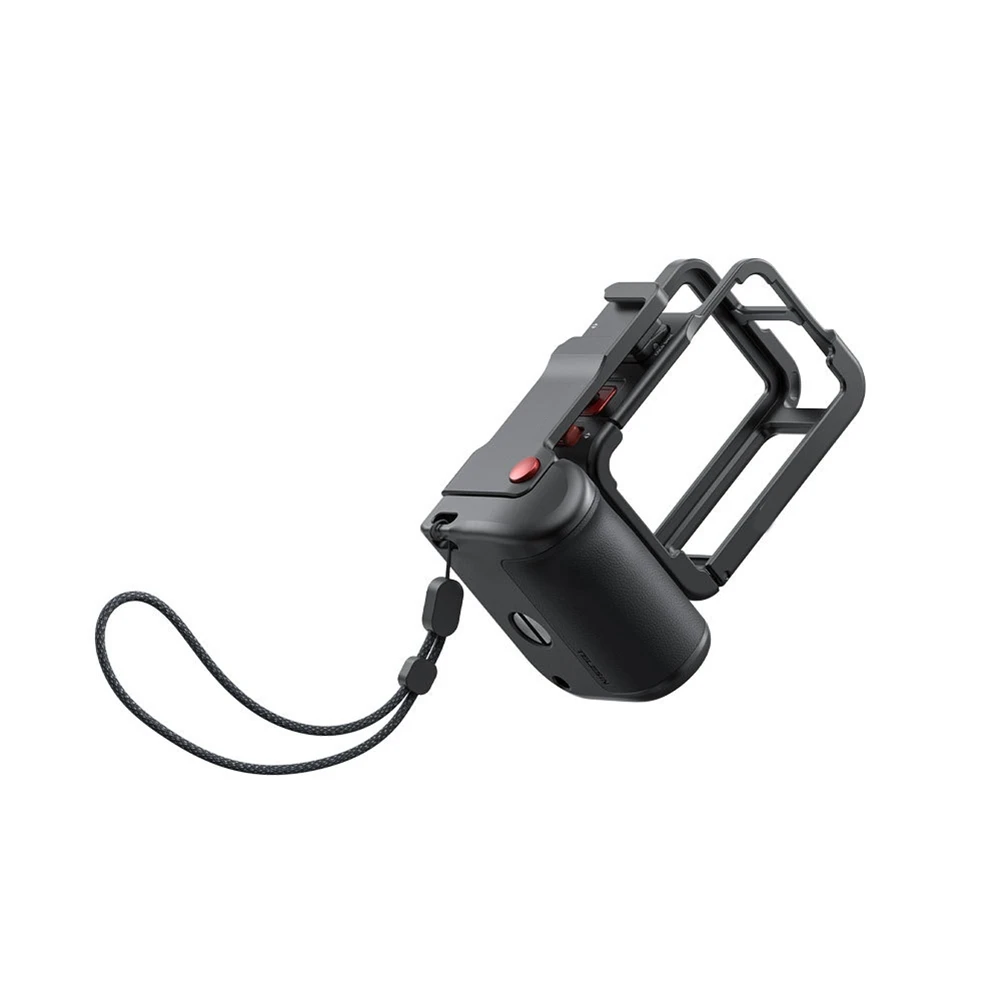 AT33 StreetGrip Kit for DJI Action 5pro 4 3 Aluminum Alloy Hand Grip Protective Case Cold Shoe Adapter