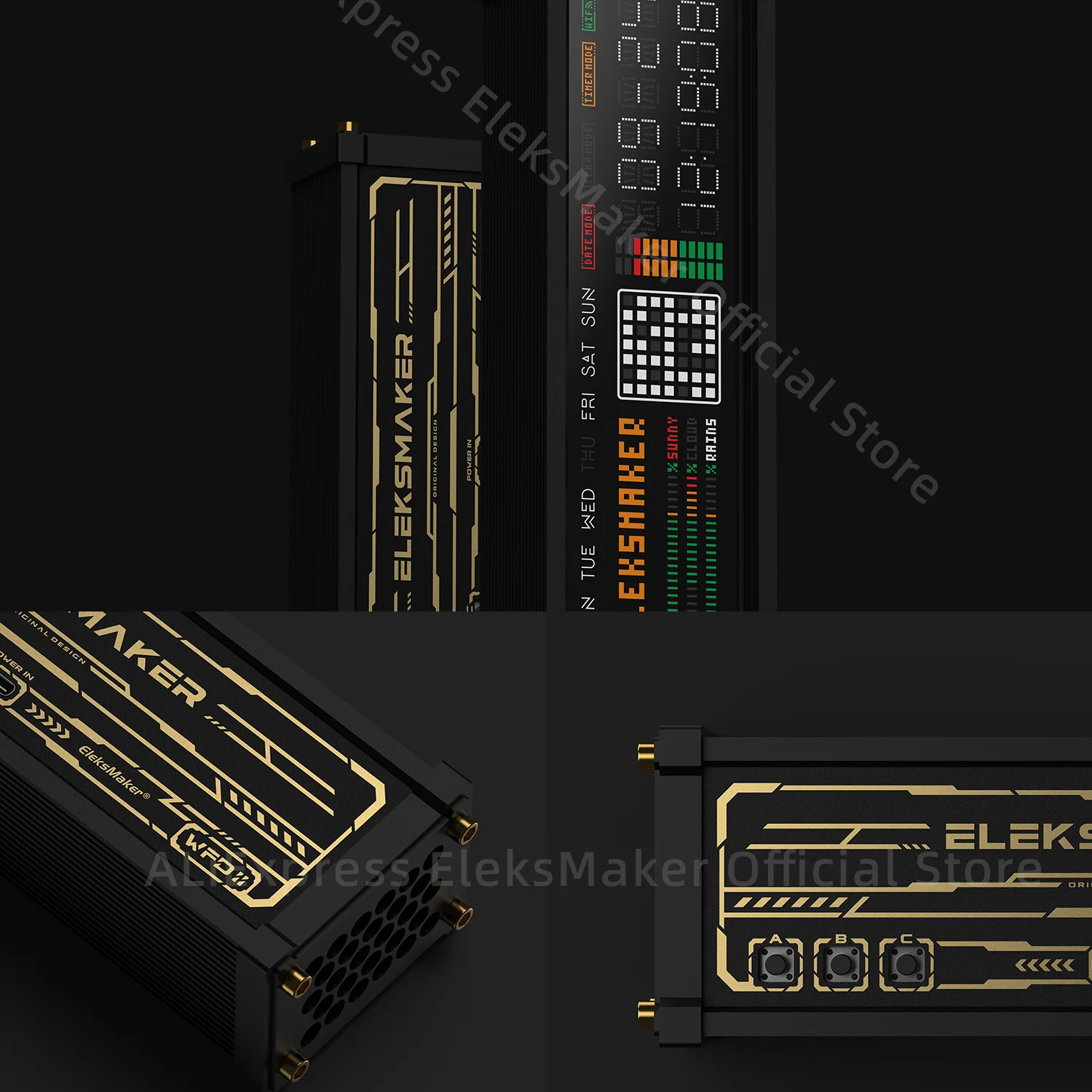 EleksMaker EleksTube IPS Eleks WFD2 Retro Glows Analog Nixie Tube elekstube clock