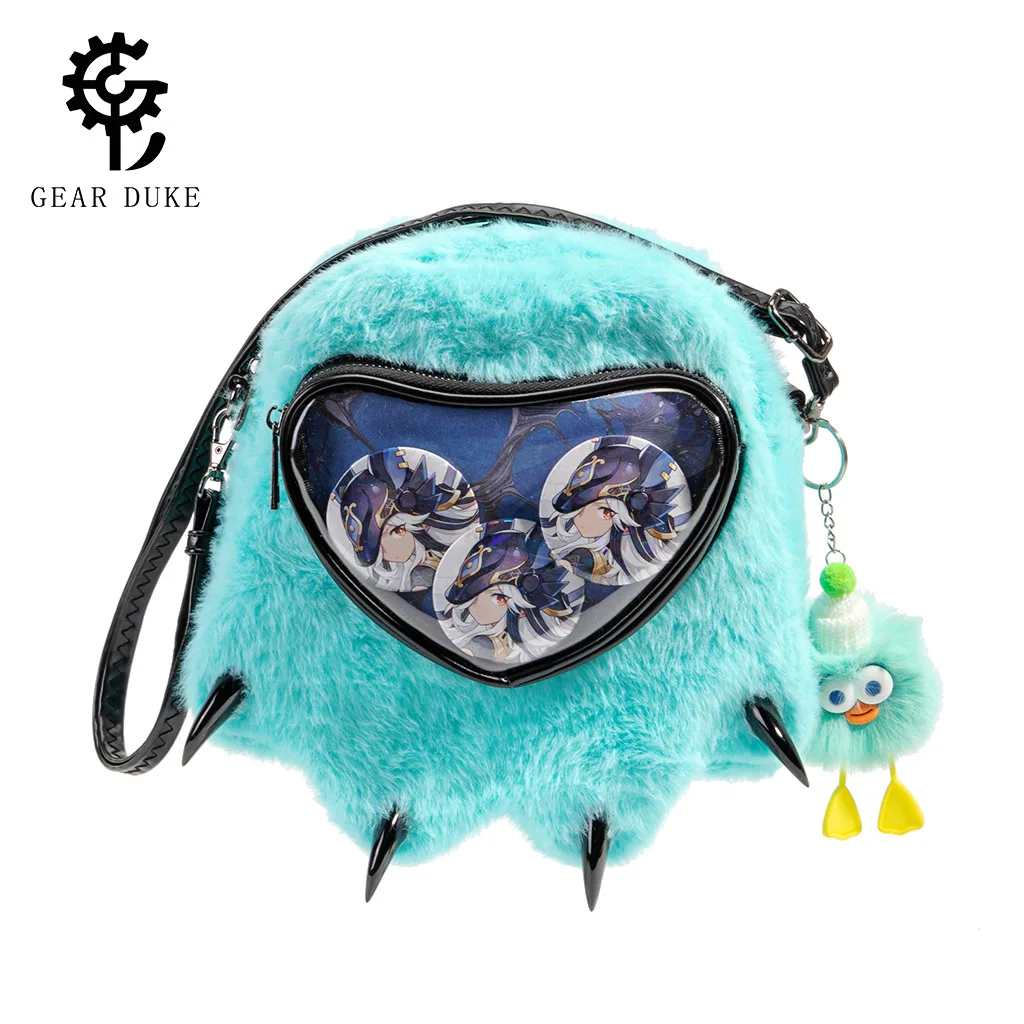 

Двумерная плюшевая сумка-кроссбоди для женщин, милая аниме-сумка в стиле кавайи