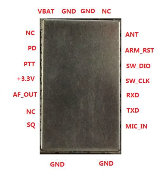 SR_DMR_2WU (DMR Digital Wireless Interphone Module/ 2W/400M-470M