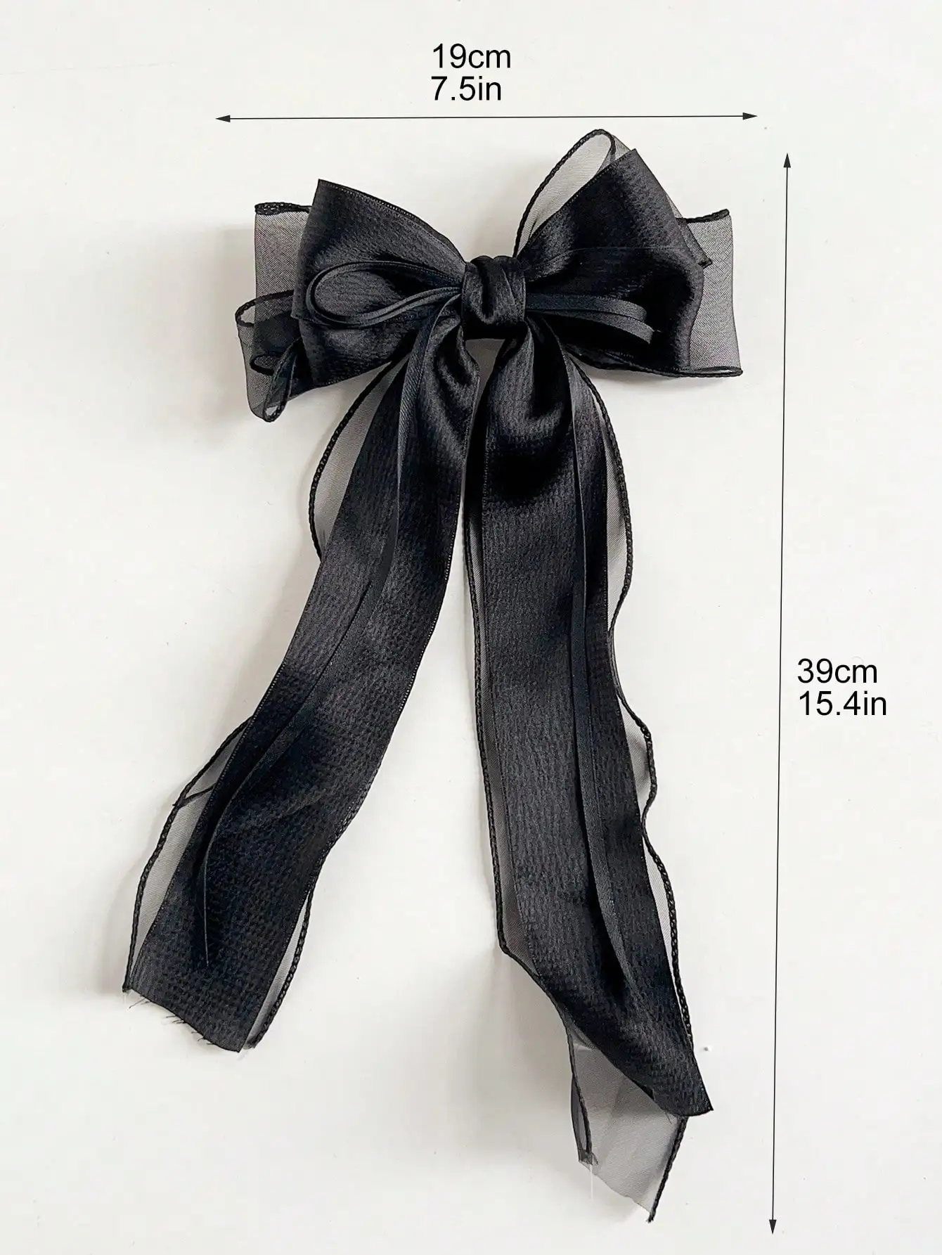 1Pcs Rosa Spitze Bogen Band Frühling Haar Clip Coquette Barrettes Lange Schwanz Band für Frauen Weihnachten Valentines Hochzeit Prom zubehör – Detail 14