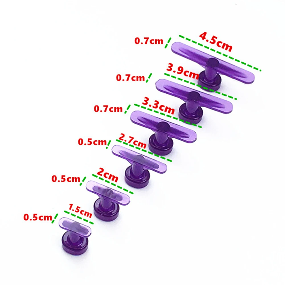 자동차 바디 덴트 제거 풀링 탭, 전문 시트 금속 우박 제거기, 다목적 접착제 탭, 12 개