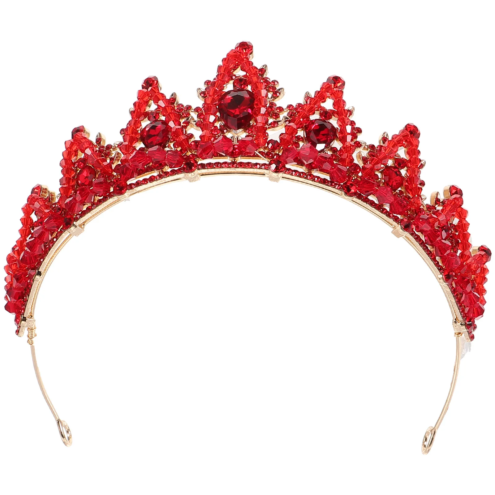 

1Pcs Crown Headdress Premium Elegant Wedding Bride Tiara Comfortable Long-Lasting Beautiful Hair Accessory for Bridal Party Prom