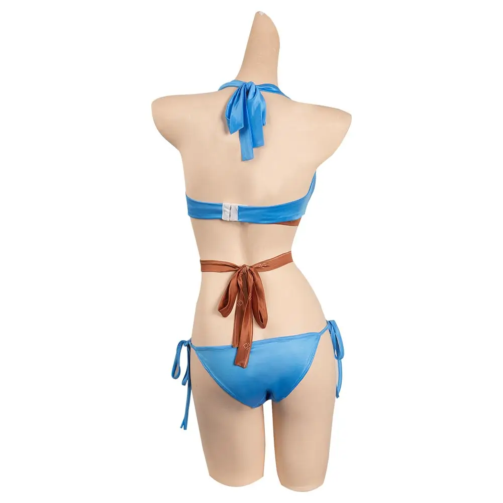 Link Cosplay sexy Bade bekleidung Sommer Frauen Kostüm Anime Zerda Spiel Königreich Tränen Kostüm Strand Wellen Party Bikinis