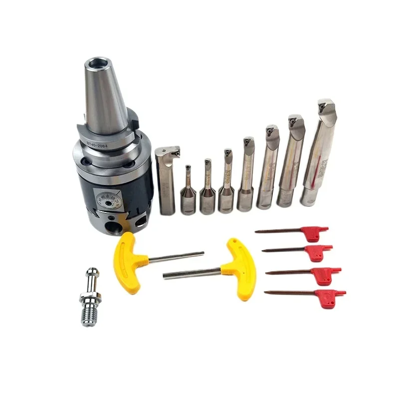 NBH2084 boring tool suit fine boring head BT30 BT40 BT50 NT30 NT40 NT50 R8 MTA SK30 SK40 SK50 Tool Holder 8 Bar Boring Tool Set