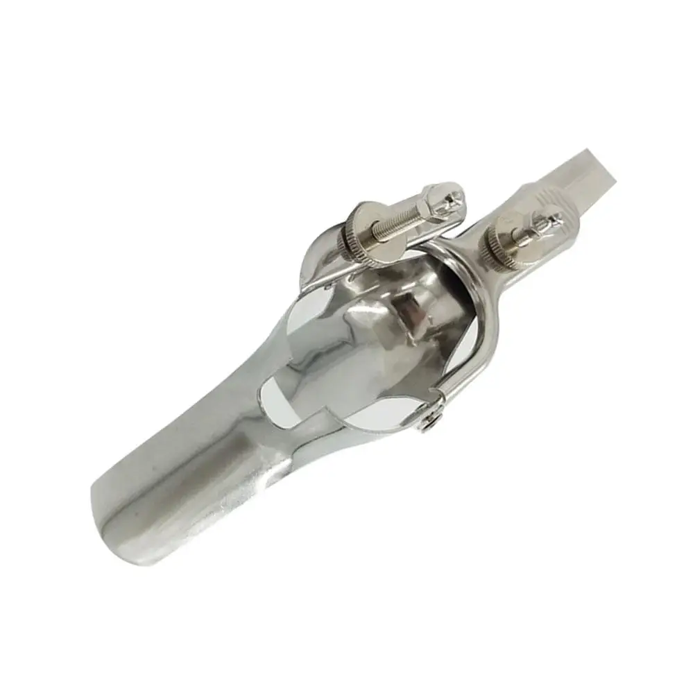 Reusable Stainless Steel Speculum Medical Cervix Examination Vaginal Expander Duck Beak Shape Spring Loaded Screw