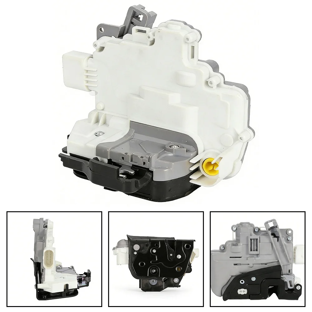 Left Front Door Lock Actuator, 9-pin, For A6 For A4 For B7 4F1837015 4F1837015E Interior Accessories