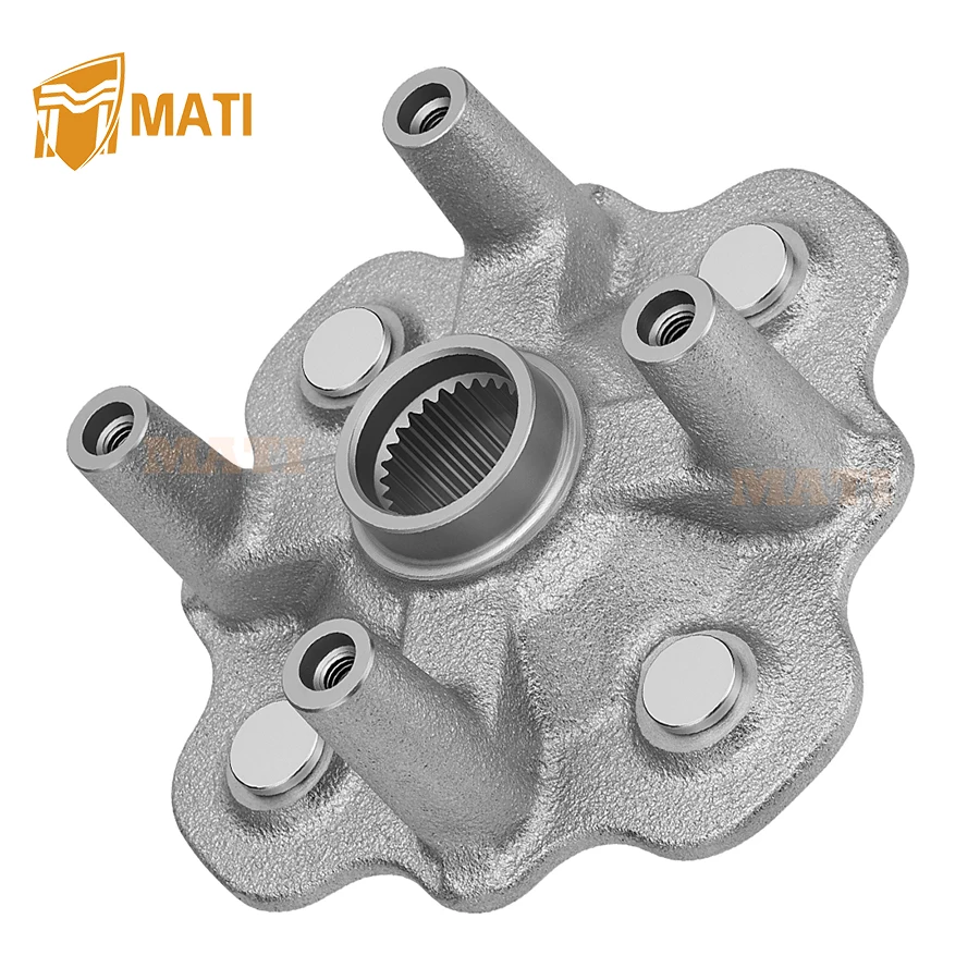

M MATI Front Left/Right Hub For Yamaha Kodiak Bruin Wolverine Grizzly Big Bear 350 400 450 YFM350 YFM400 YFM450 2003-2014
