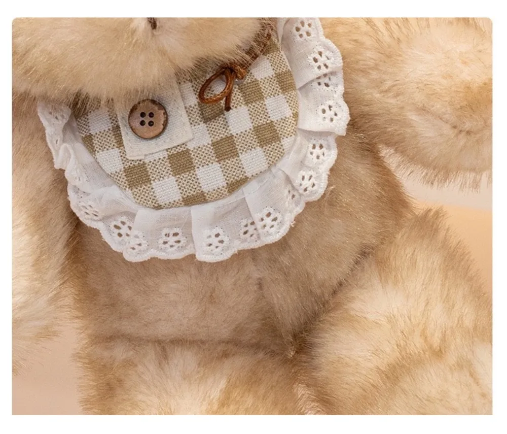 35 cm Kawaii Maillard Orso Bruno Giocattoli di Peluche Simpatico Orsetto di Peluche con Vestiti Farciti Bambole Animali Morbidi per I Bambini Ragazze Amante Regali