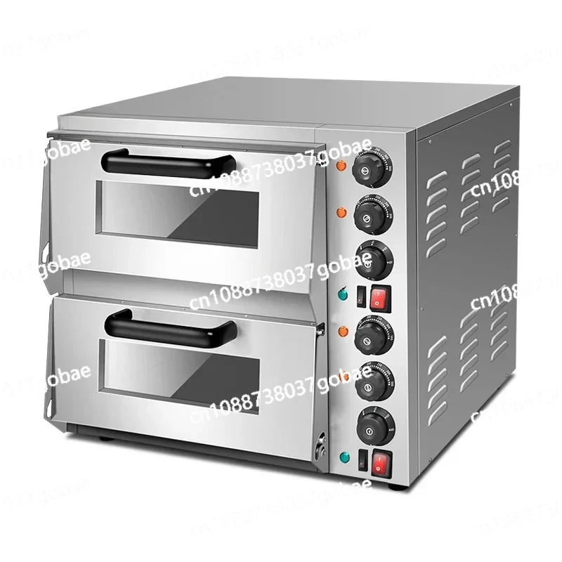 Hot Air Stove Oven Commercial Large Capacity Baking Single Layer Double Layer Pizza Oven Cake Bread Electric Oven