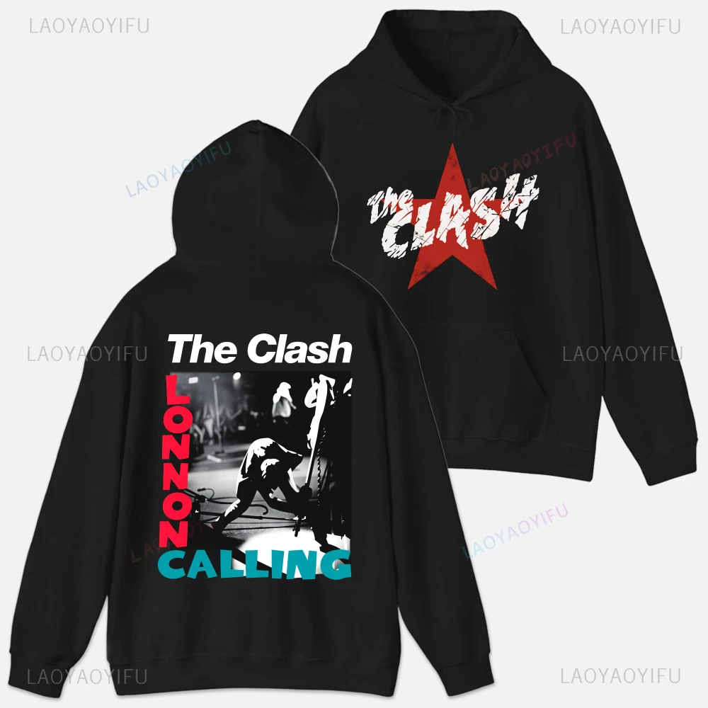 

Мужская толстовка с длинными рукавами The Clash, одежда с графическим рисунком, качественная уличная одежда, осенняя толстовка с капюшоном, одежда на заказ, забавные топы, однотонные с принтом