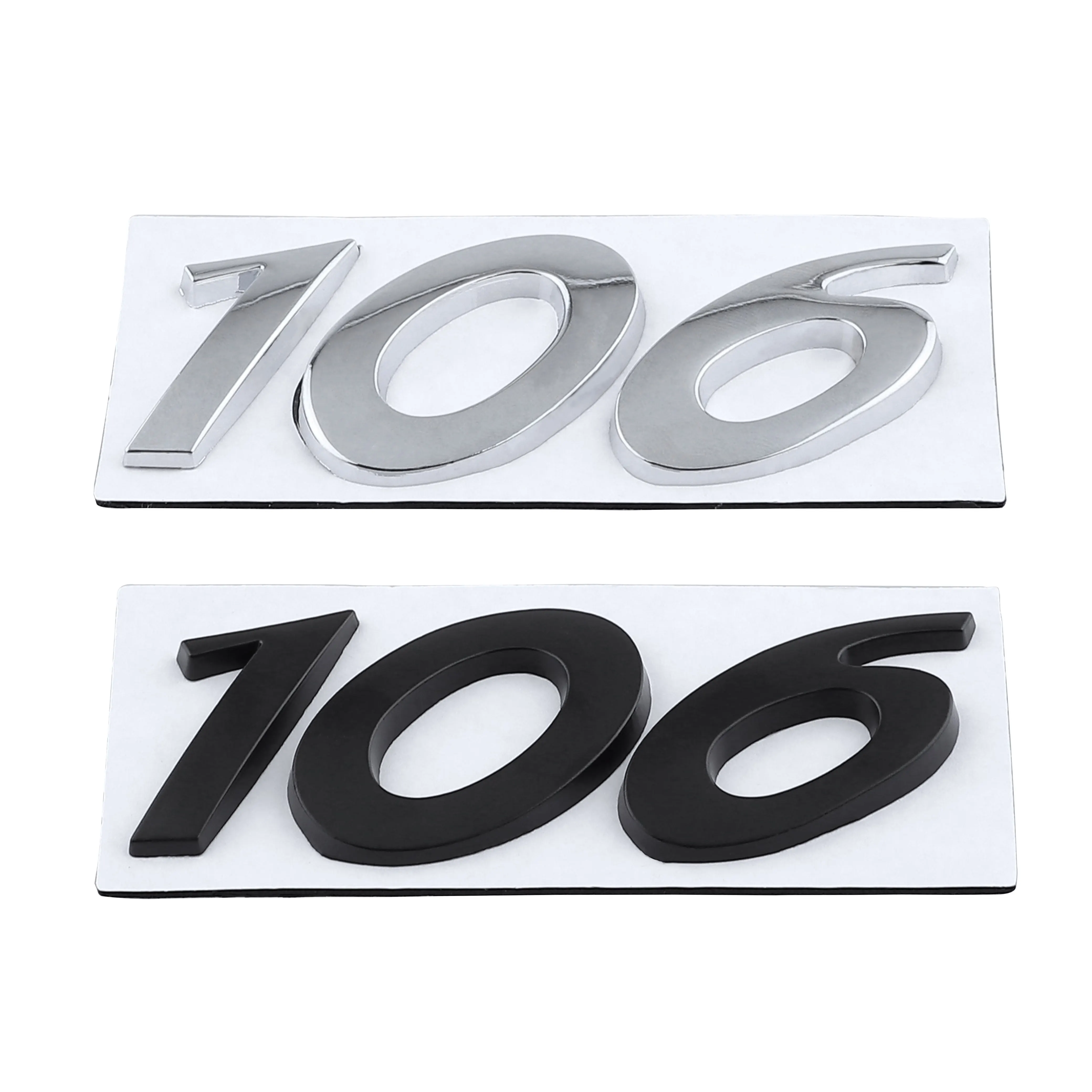 

3D Car Styling 106 Metal Car Rear Trunk Decal Emblem Badge Sticker Accessories Car Tools Suitable for All Models Car Accessories