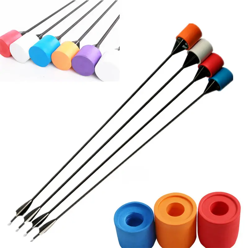 CS sponge arrow Traditional recurve bow archery recreation foam tip arrow outdoor bow shooting sports accessories tag arrow 3pcs