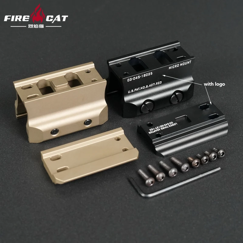 

Tactical DD CNC Aluminum Alloy Micro Mount Suitable For AP T H Series Rifle Red Dot Sight Scope Holder 20mm Picatinny Rail