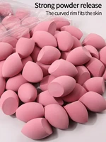 10pcs Powder Blending Makeup Sponge Beauty Egg Set For Liquid Cream And Powder, Multicolor Without Latex Suitable For All