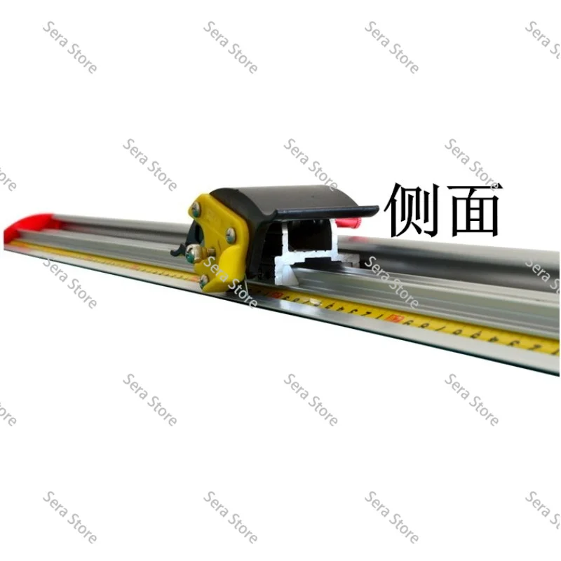 

Protective Sliding Kt Board Cutting Ruler Advertising Protective Ruler Aluminum Alloy Art Ruler 70-200m
