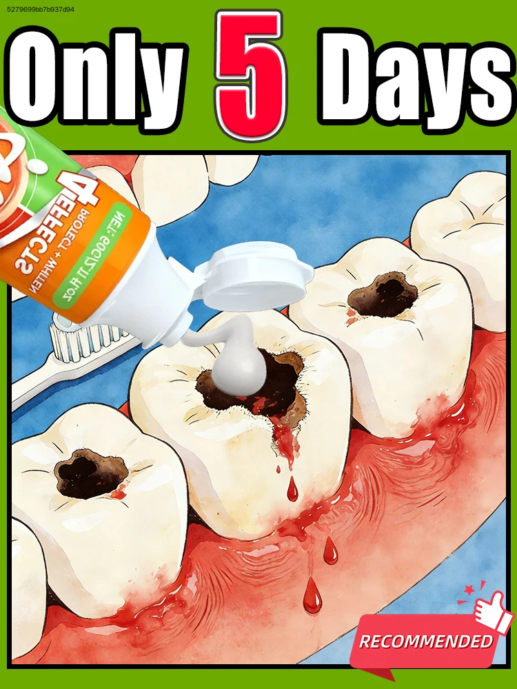 Clinic-Tested Oral Relief: Effectively Repairs Cavities, Eliminates Plaque & Deeply Enhances Tooth Whiteness