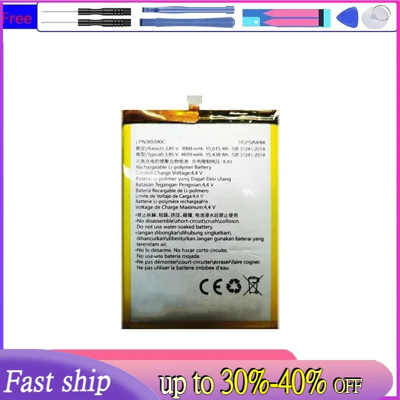 4010mAh Replacement Battery LPN385390C For Hisense F30S HLTE217T