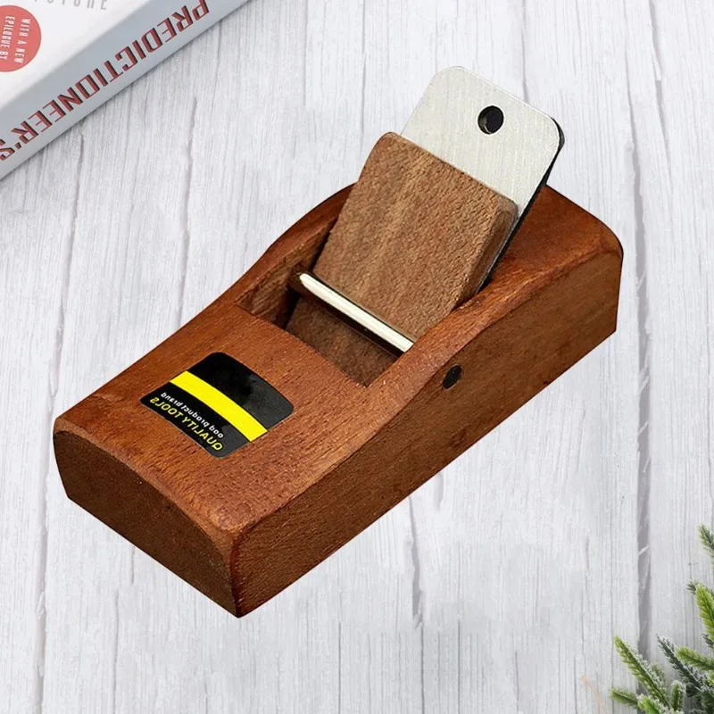

New DIY Redwood Planer Mini Handmade Carpenter Manual Mini and Convenient Wood Block Plane Hand Slicer for Woodcraft Projects