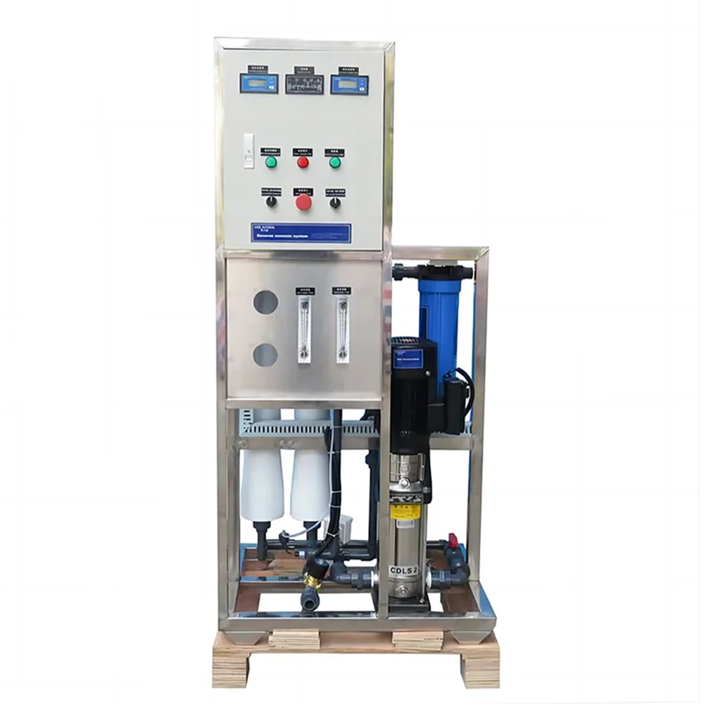 

Simple 500Lph Drinking Water Purification Supply Equipment Rain Water Ultraviolet Filter System Water plant Purifier