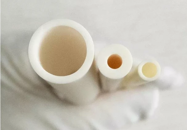 20-40mm Alumina Ceramic Tube Thermocouple Protection Hollow Insulating Rod Pipe 100-300mm Customizable