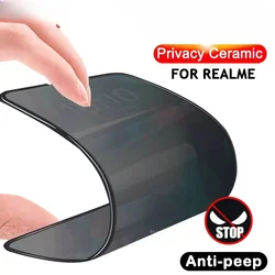 1-2 pcs Anti-spy Hydrogel film for Realme GT 5 3 2 2T Pro Screen Protector for Realme GT Neo 5 SE 3T V30 V20 V23i No Glass