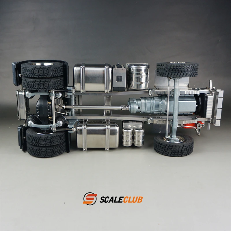 Scaleclub tamiya 1/14 4x2 4X4 truck chassis all metal