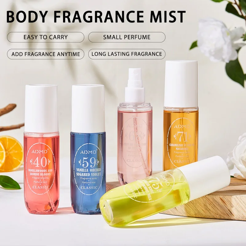 Perfumes Spray Natural Fragrance Hair Body Mist For Suitable Mens Womens Fragrance Lasting Birthday Gifts Floral fruity fragranc