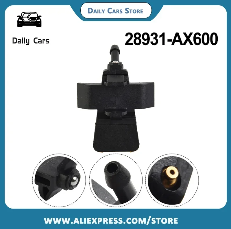 

1 шт., насадка для омывателя лобового стекла, подходит для Nissan Micra K12 2003-2010, детали дворников омывателя ветрового стекла, распылительная насадка