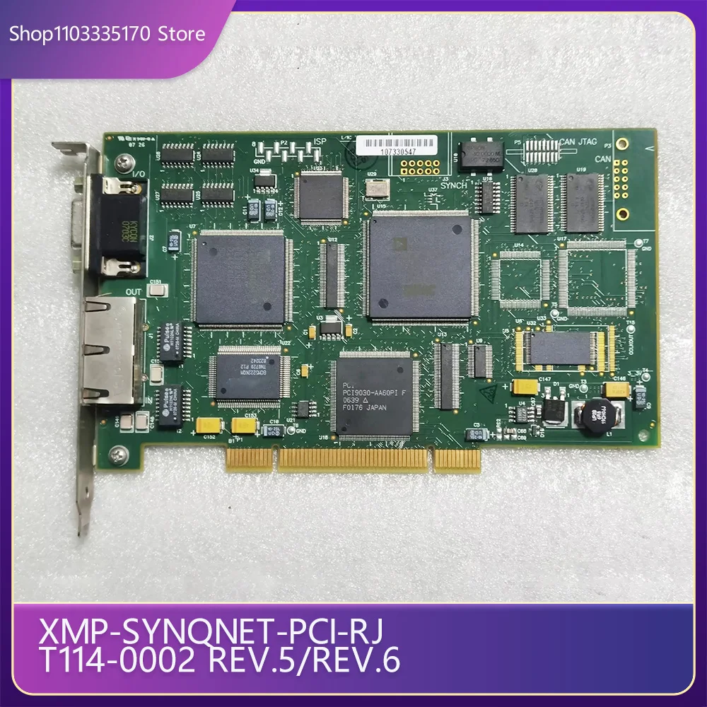 Communication Card XMP-SYNQNET-PCI-RJ T114-0002 REV.5/REV.6