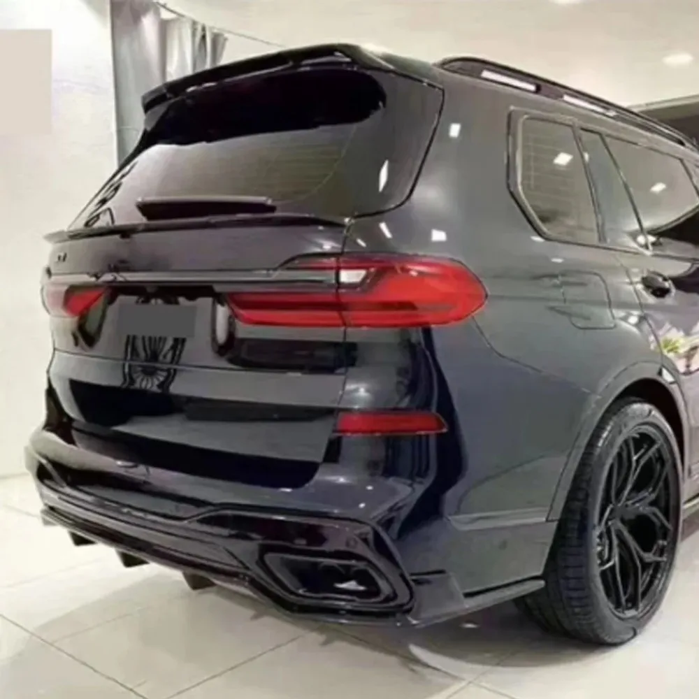 

Car Rear Bumper Diffuser Lip Rear Side Splitters Spoiler Lip For BMW G07 X7 M Sport 2019 2020 2021 2022-2024 Body Kits Tuning