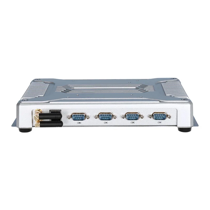 2026 Embedded Mini PC Fan-Less Industrial C- Computer 8G DDR4 SSD 128G/256G Dual Lan 1000M RK3288/3588/3568/3399 Aluminum Alloy