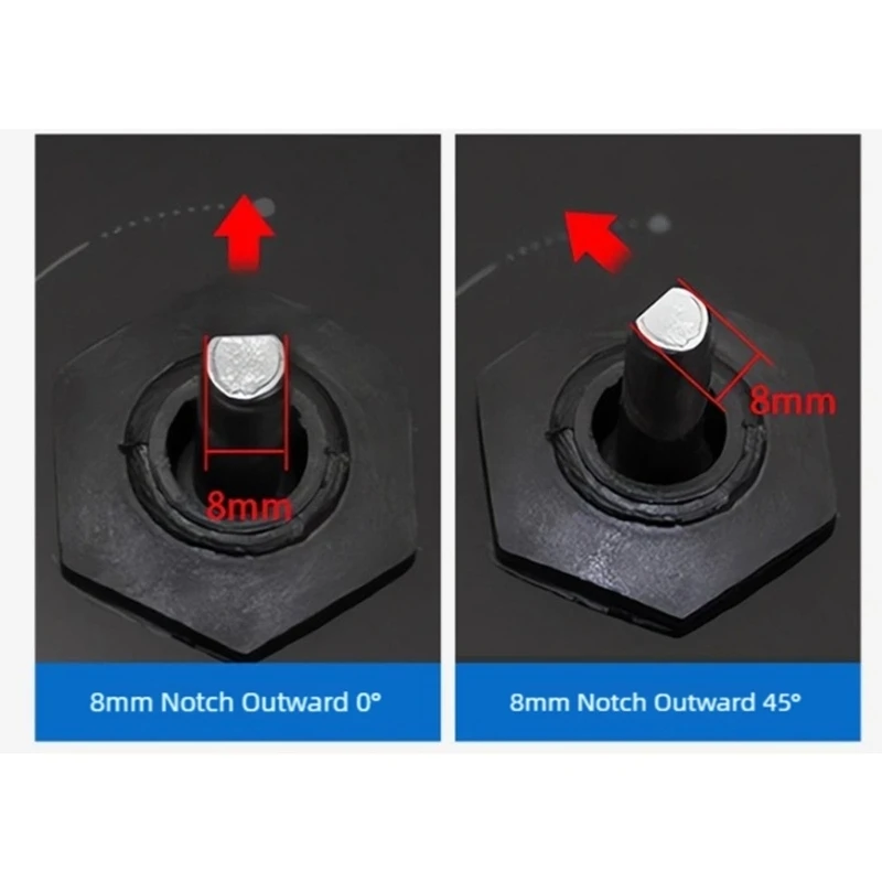 Pack of 2 Heat Resistant Grill Knobs Replacement Part Set Griddle Accessories 0XXB