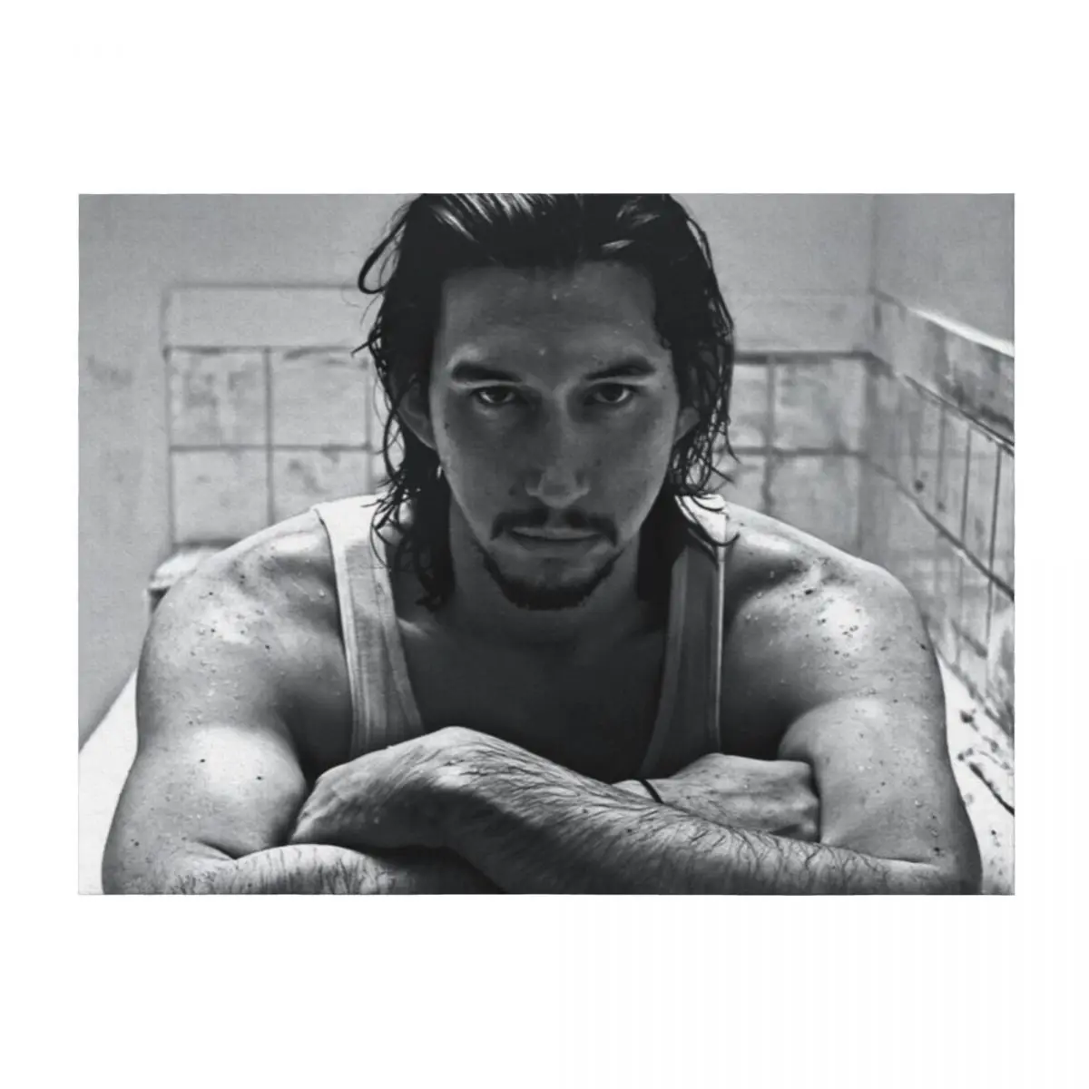 

Adam Driver Throw Blanket Thins Bed linens for winter Personalized Gift Blankets