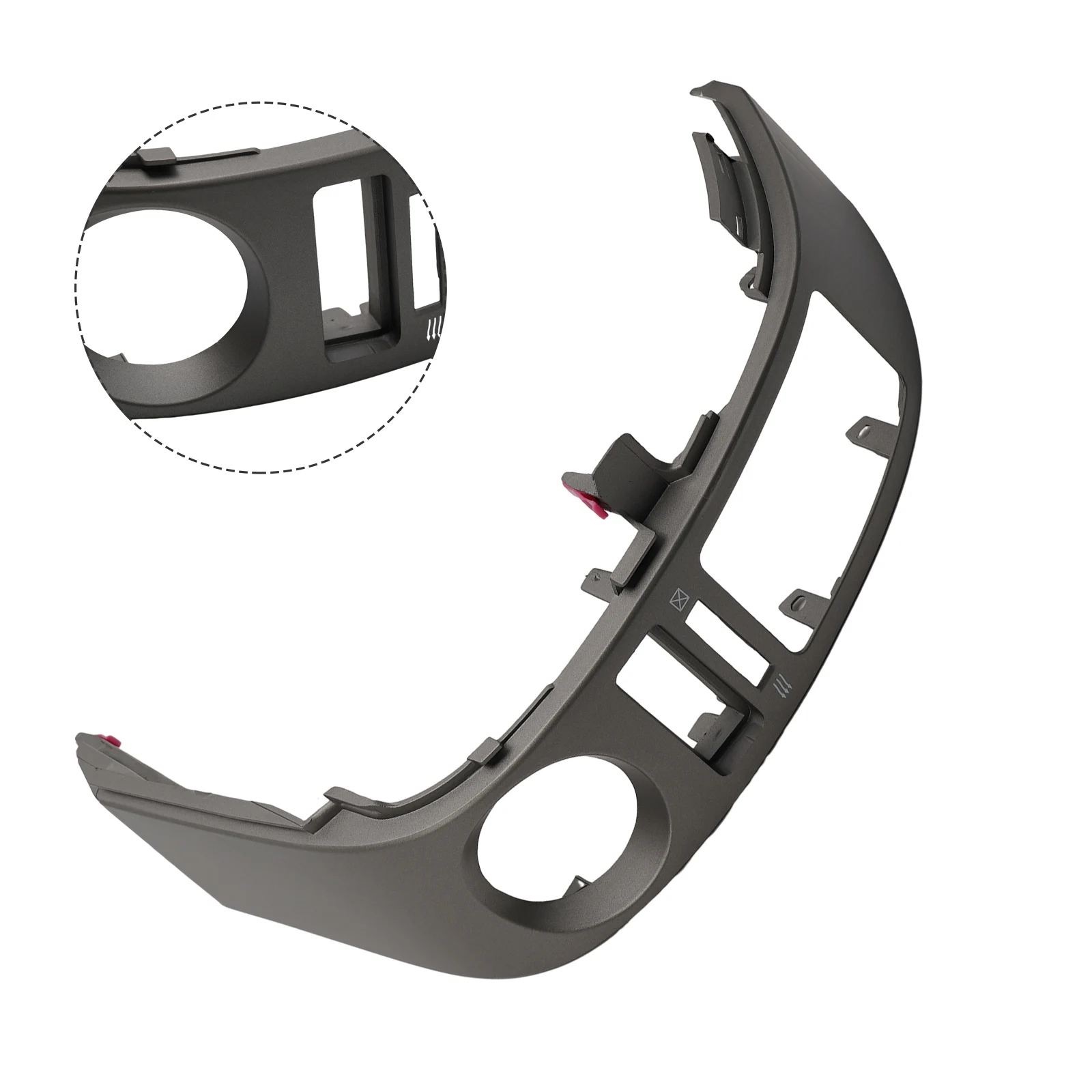 High Grade High Quality Brand New Inner Left Center A/C Dash Correct Connector Plastic Trim Panel 2004-2009 Direct Installation