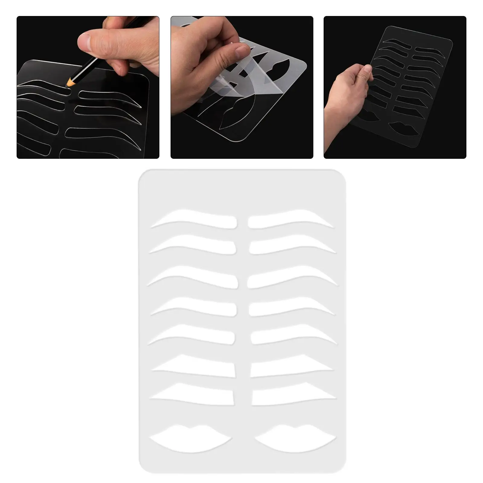 Eyebloguing-Outil règle réutilisable pour cailloux de toilettage, pour Jules Mayor inner