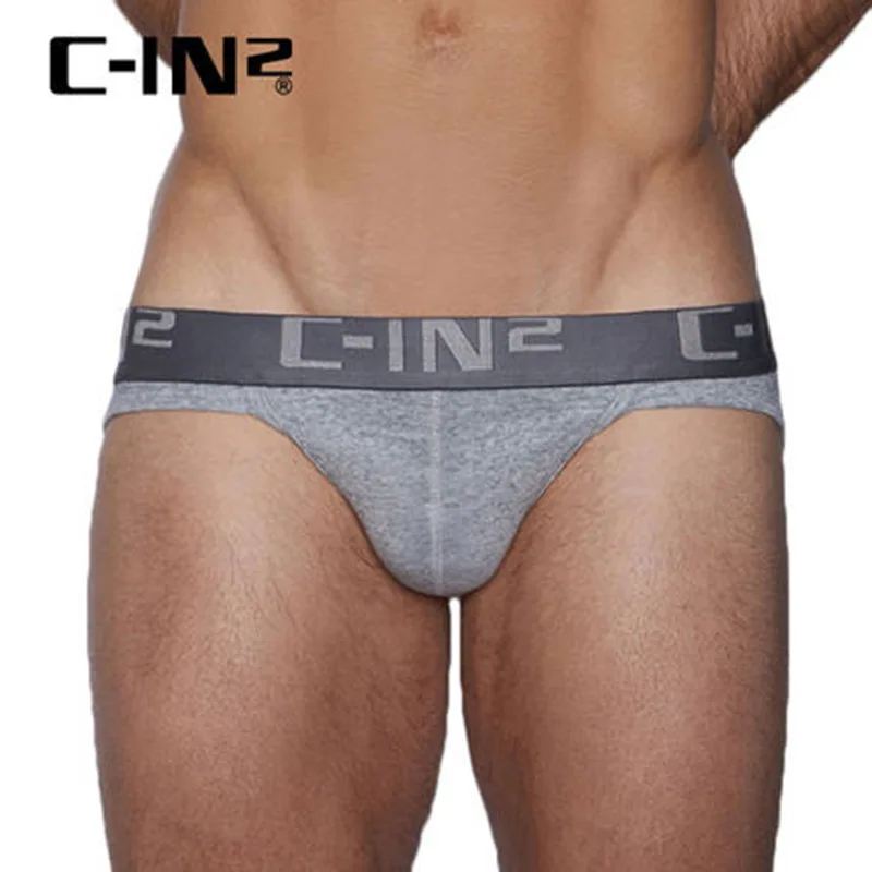 C-IN2 Men\'s underwear Cotton sexy sport U raised low waist high fork triangle cin2 underwear Youth underpants 029