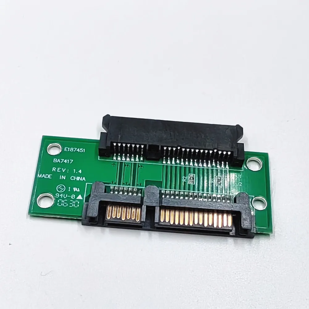 SATA Data Power Extension Interface SATA Male To Female Conversion Card 22 Pin 7+15 Extended Laptop Hard Drive Adapter Card