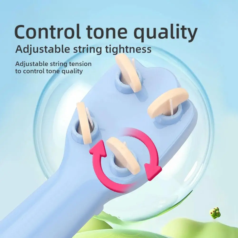 Mini ukulélé pour enfants, jouet de guitare, peut jouer au débutant, Instrument de Simulation, Instrument éducatif d'éveil, jouet musical